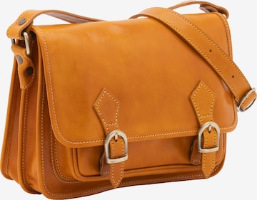 Viola Castellani Crossbody Bag in Yellow: front