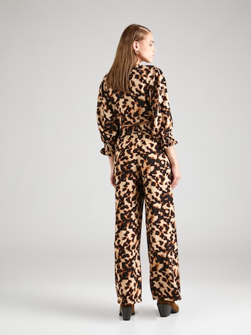 b.young Wide leg Pants 'IBINE' in Brown