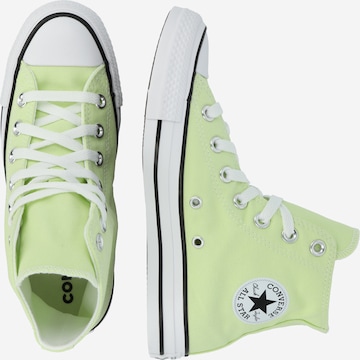 Baskets hautes CONVERSE en vert