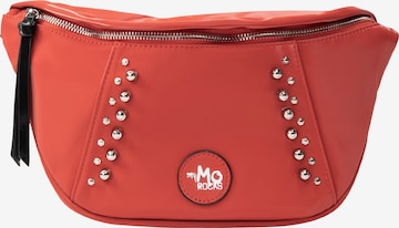myMo ROCKSPojasna torbica - crvena boja: prednji dio