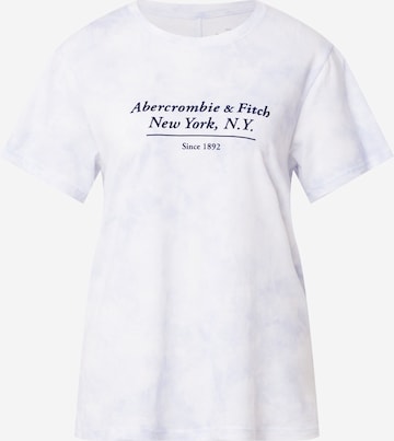 T-shirt Abercrombie & Fitch en bleu : devant