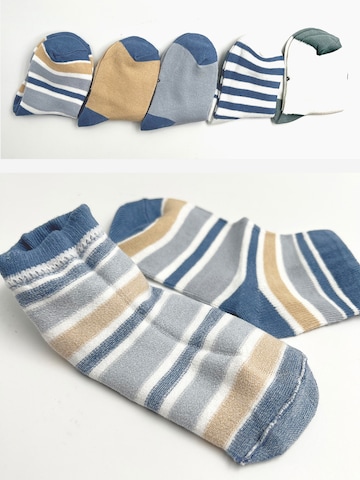 Vivi Idee Socks 'Roboter' in Blue