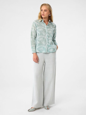 DIMI Wide leg Pants 'Weite Damen Leinenhose' in Grey
