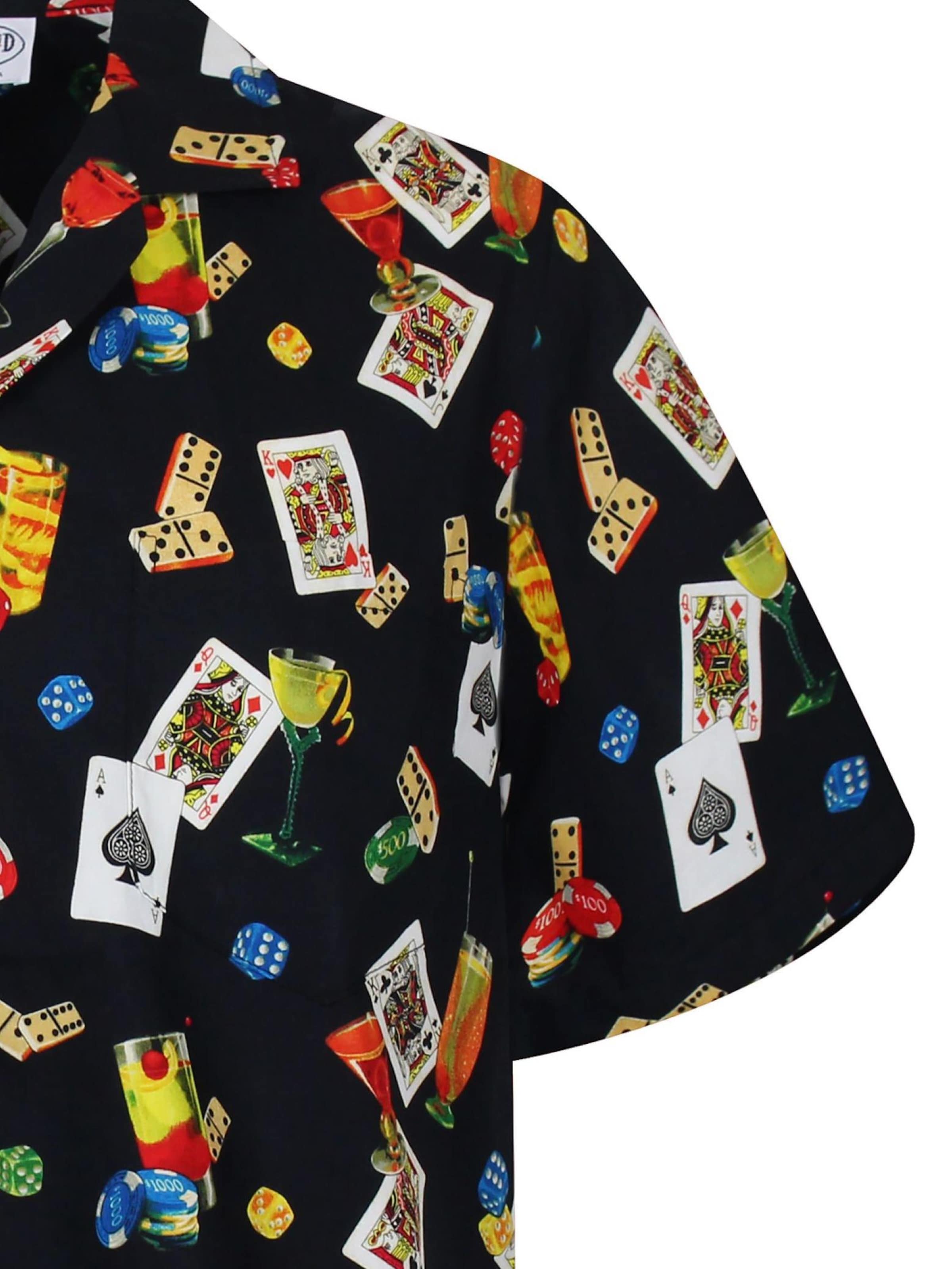 Regular fit Camicia 'Poker' di Pacific Legend in nero