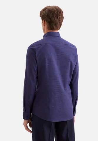 SEIDENSTICKER Slim fit Overhemd in Blauw