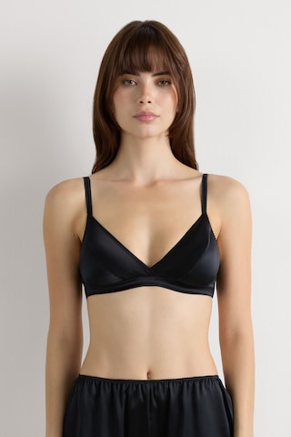 INTIMISSIMI Triangle Bra 'Emma' in Black: front