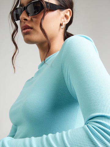 TOPSHOP Shirt 'PREMIUM' in Blue