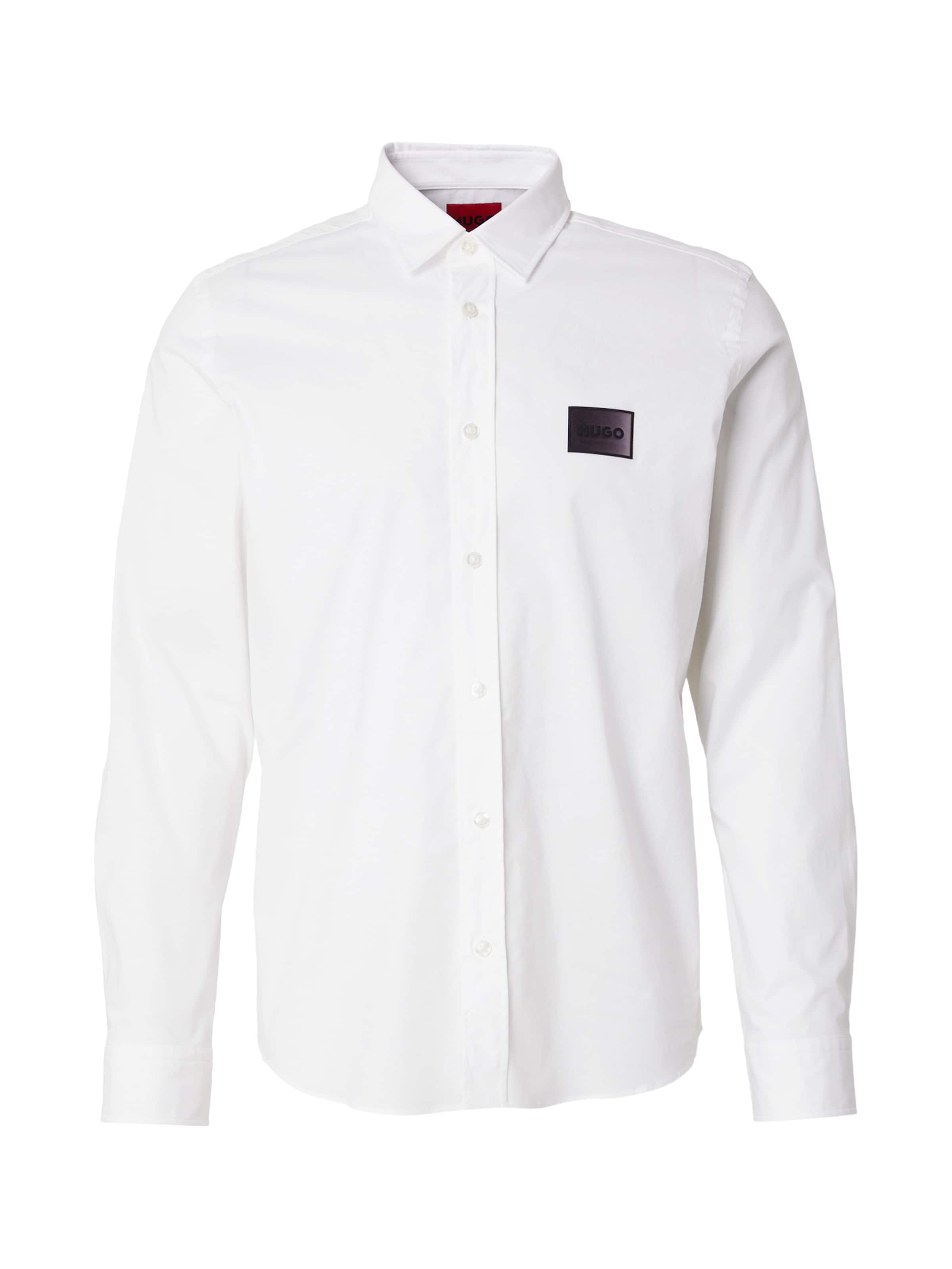 HUGO Klasický střih Košile 'Emero' – bílá: přední strana