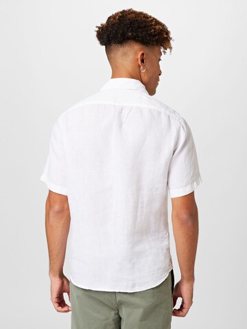 BOSS - Regular Fit Camisa 'Rash' em branco