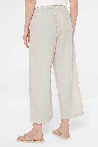 SENSES.THE LABEL Wide Leg Hose in Beige