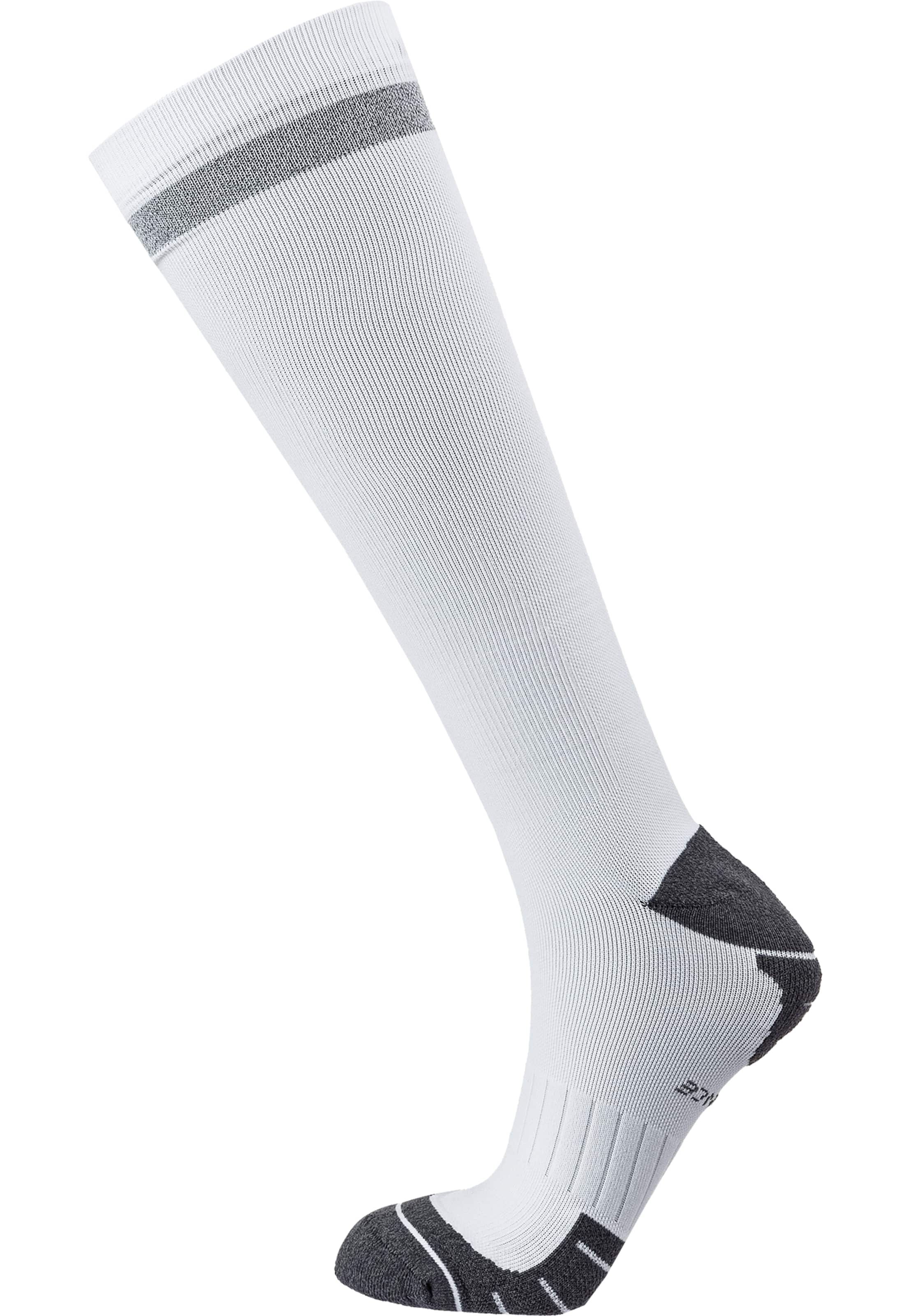 ENDURANCE Sports socks 'Torent' in White: front