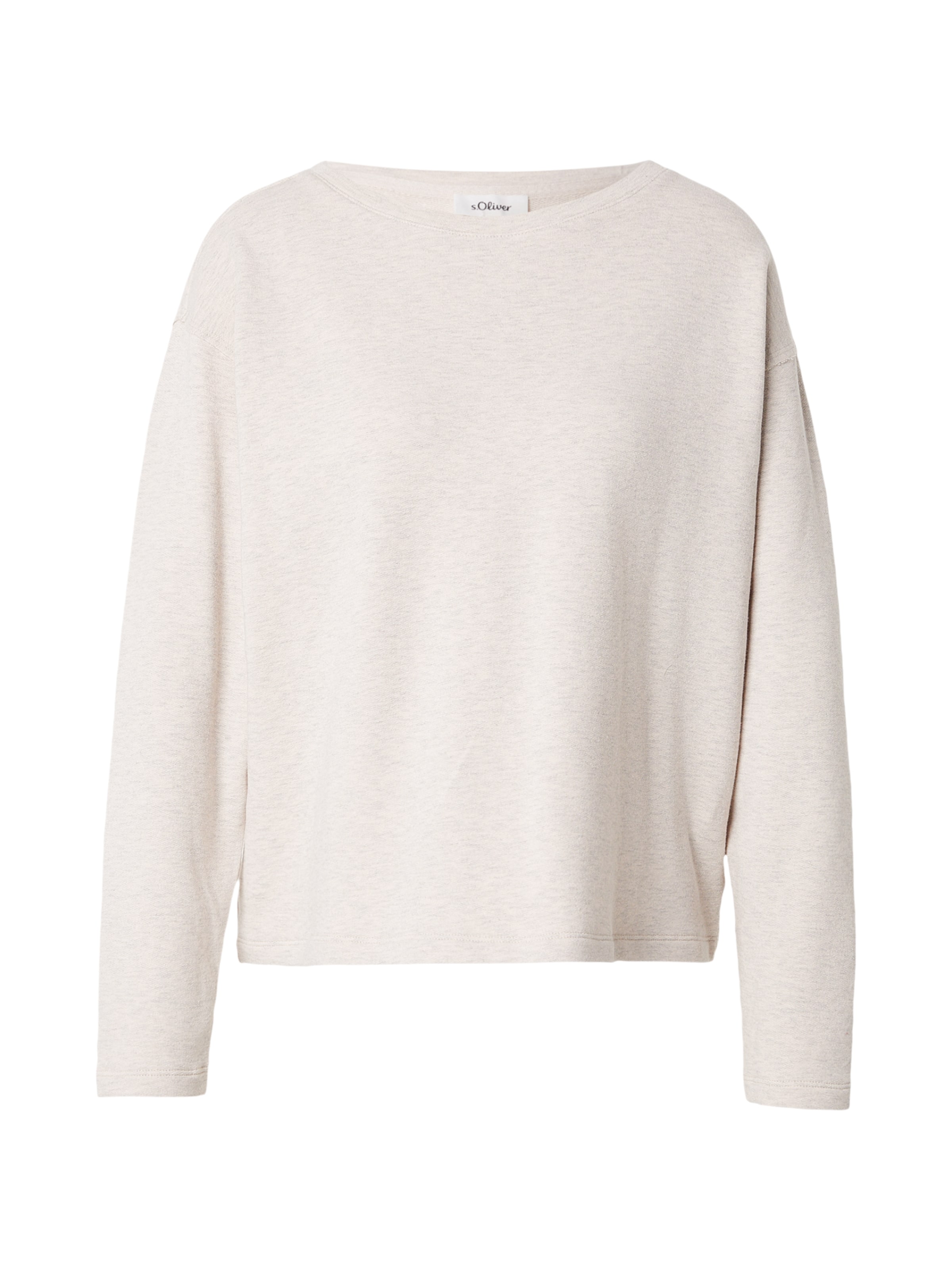 s.Oliver Свитшот в Бежевый: спереди