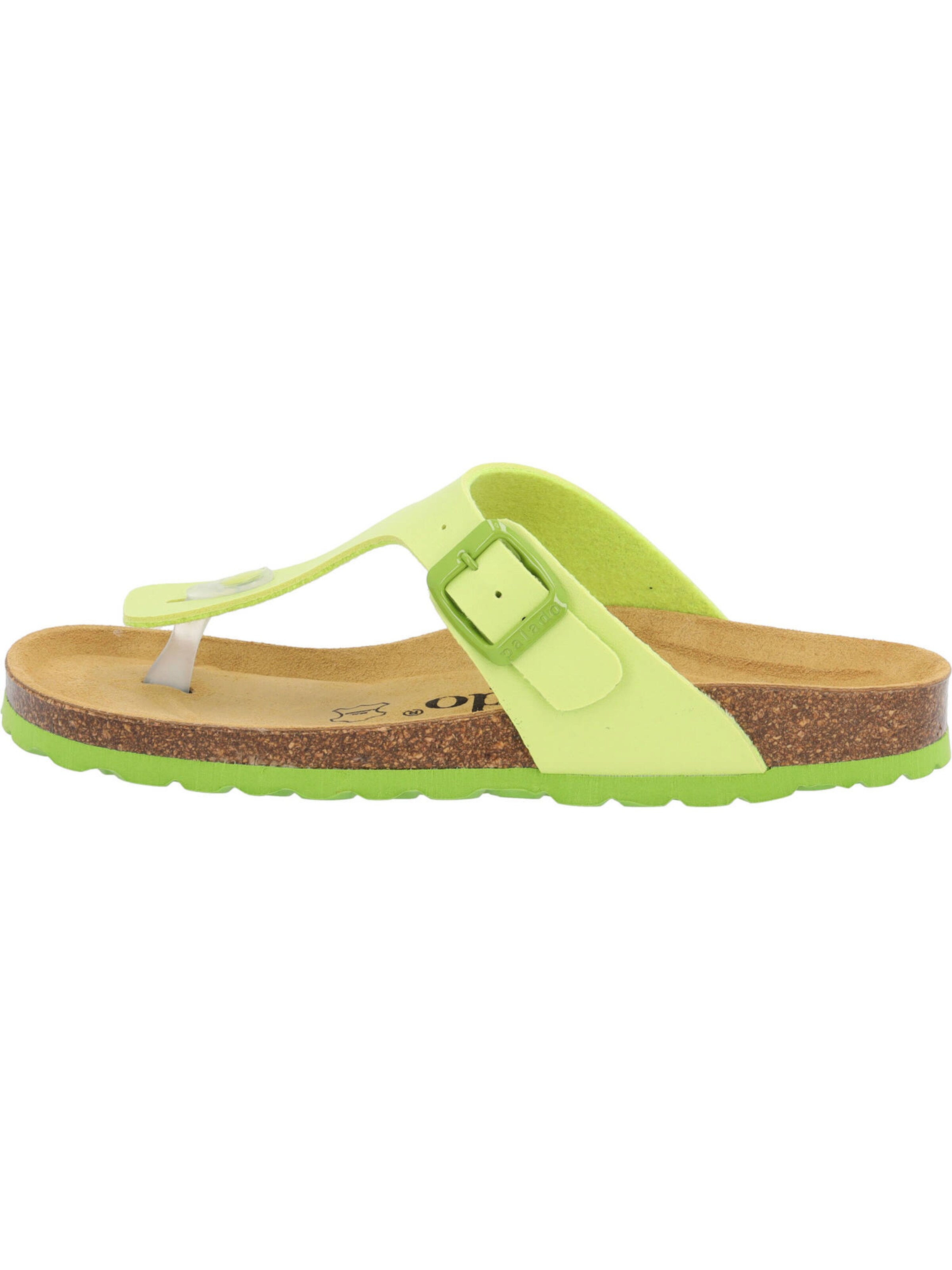 Palado T-bar sandals 'Kos' in Green: front