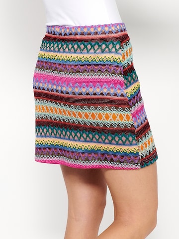 KOROSHI Nederdel i blandingsfarvet