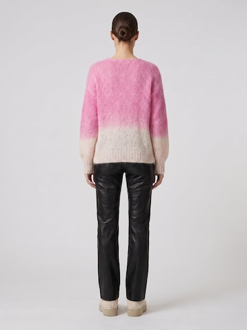 americandreams Oversizepullover 'Milana 2-Colored'‌‌‌‌‌ in Pink