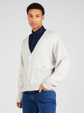 Tommy Jeans Knit cardigan in White: front