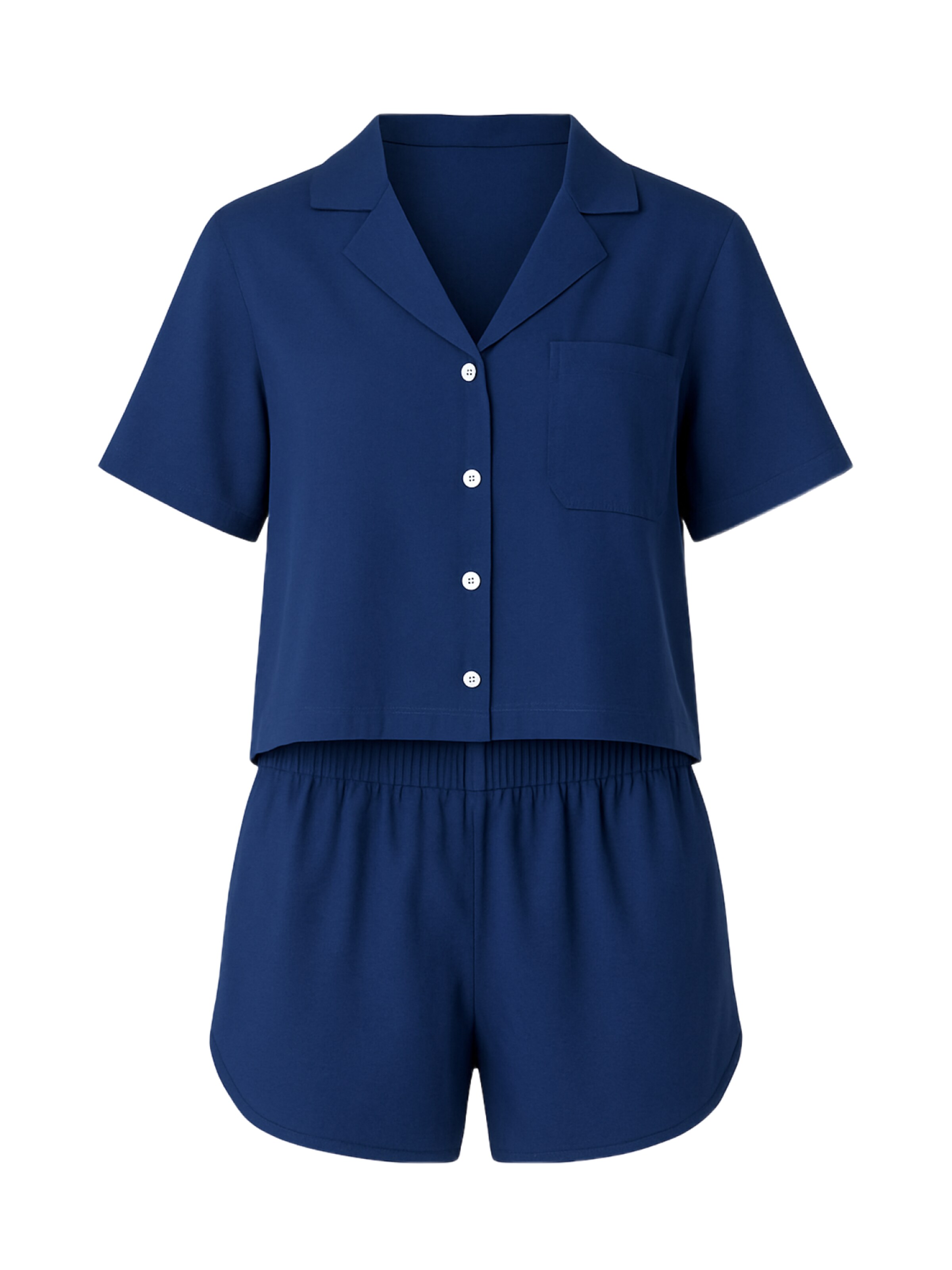 Chemisier C&City en bleu : devant