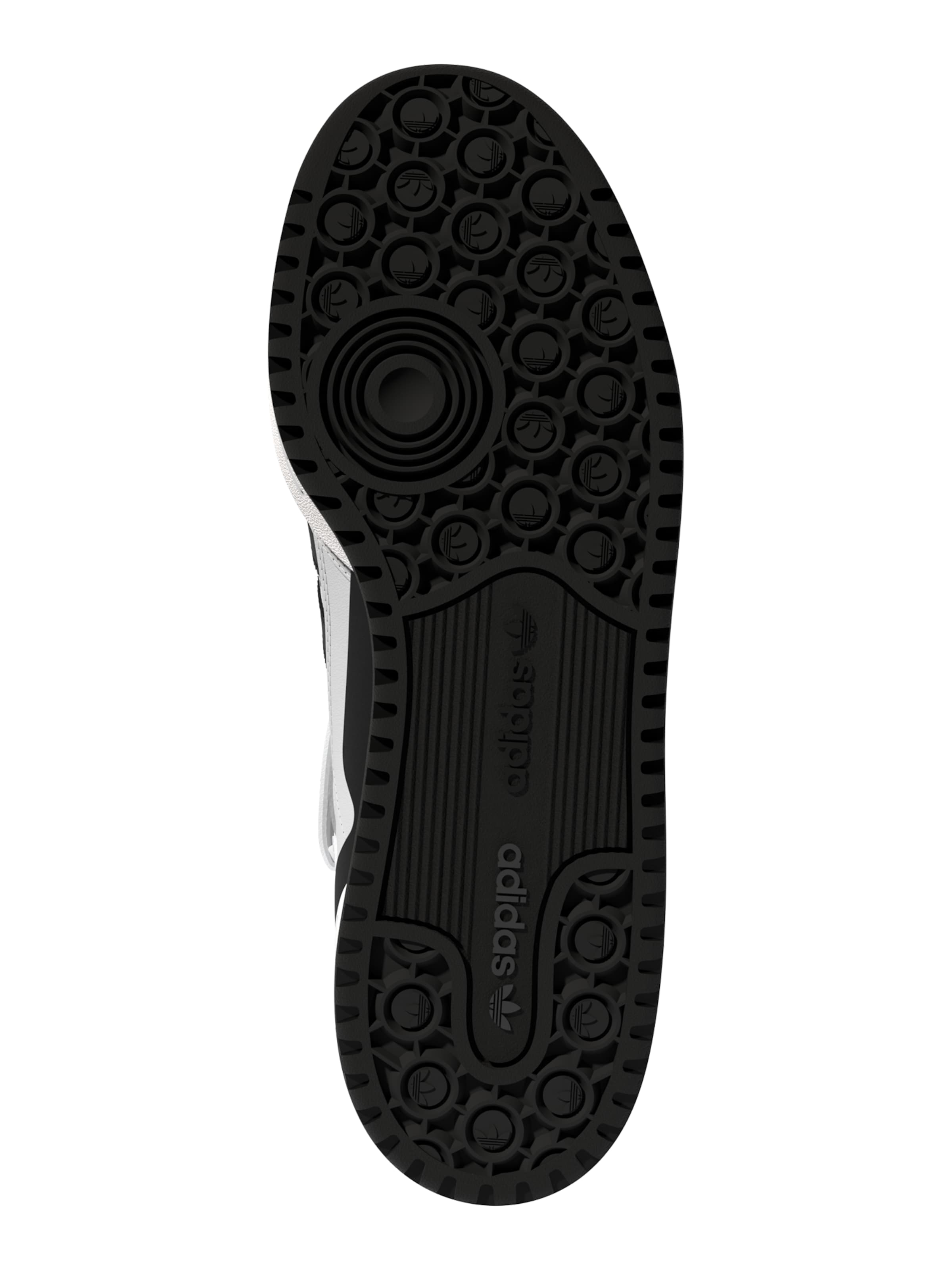 ADIDAS ORIGINALS Кроссовки на платформе 'Forum Mid' в Белый