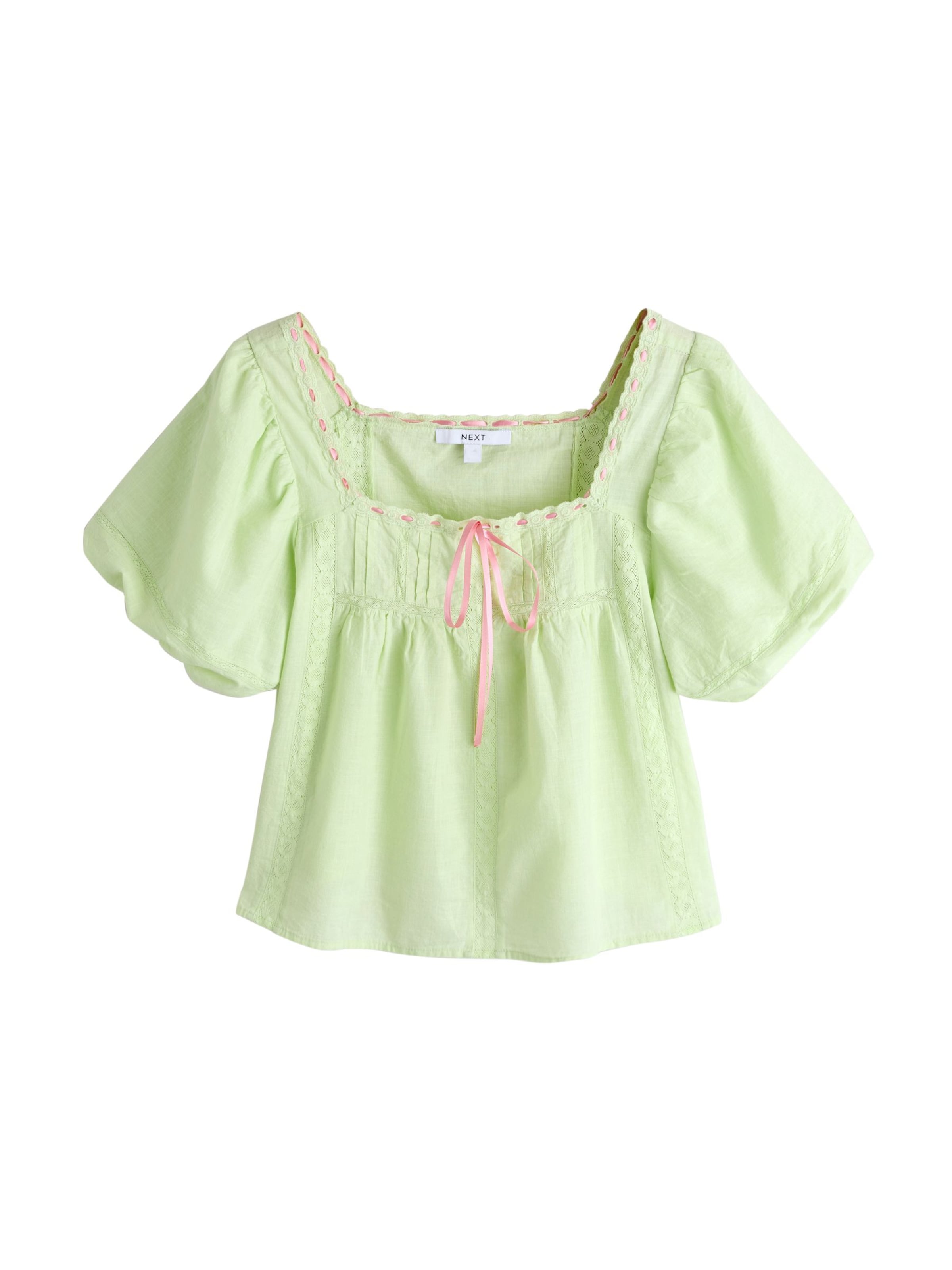 Next Bluse in Grün: Vorderseite