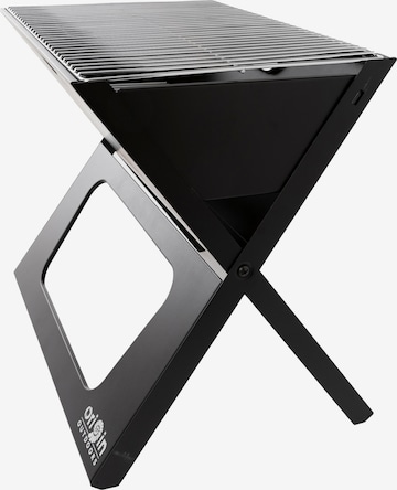 Origin Outdoors Campinggrill 'BBQ' in Schwarz: Vorderseite