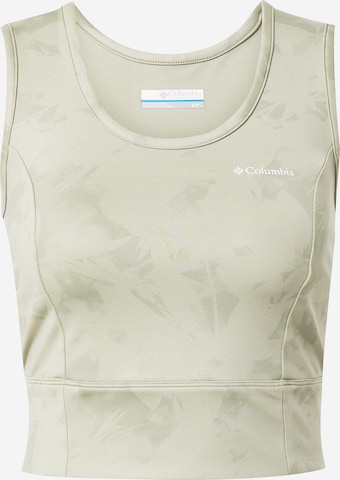 COLUMBIA Sports top 'Windgates II' in Green: front