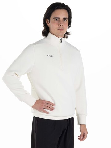 Sweat de sport 'Bonum' Divina en blanc