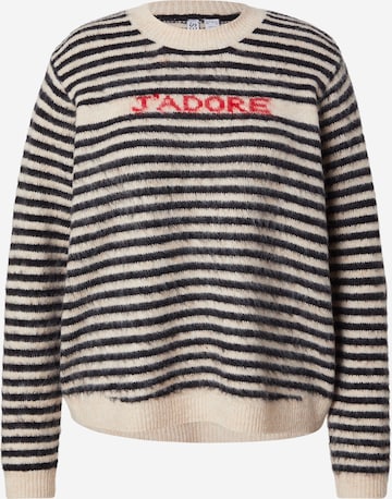 PIECES Curve Neulepaita 'PCJADA' värissä beige: etupuoli