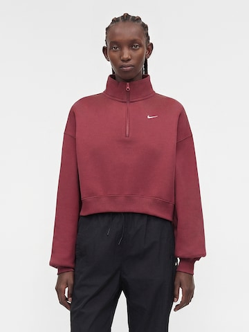 Nike Sportswear Αθλητική μπλούζα φούτερ σε ροζ: μπροστά