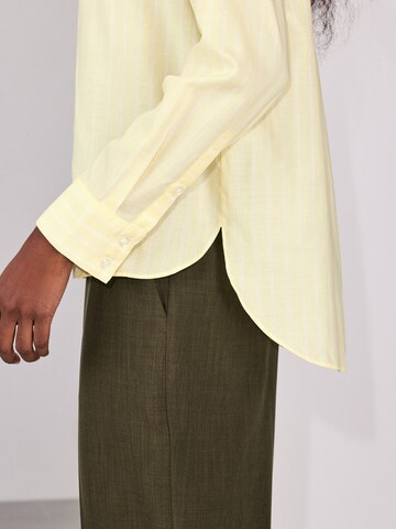 Chemisier Next en jaune