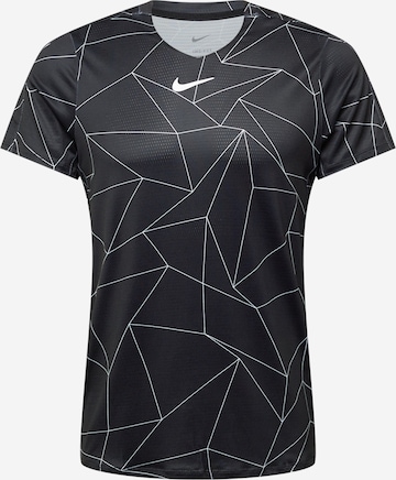 NIKE - Camiseta funcional en negro: frente