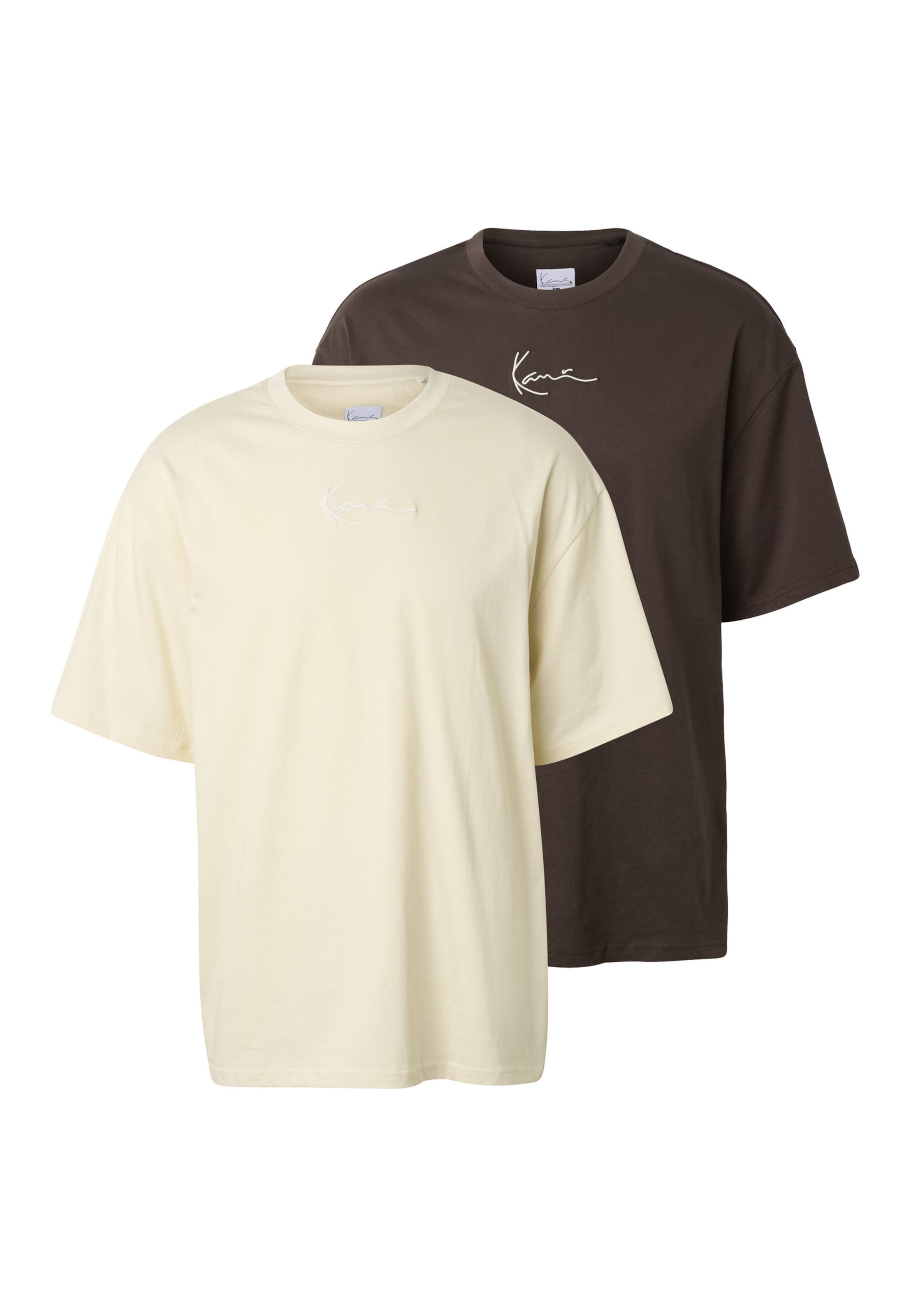 Karl Kani Shirt in Brown: front