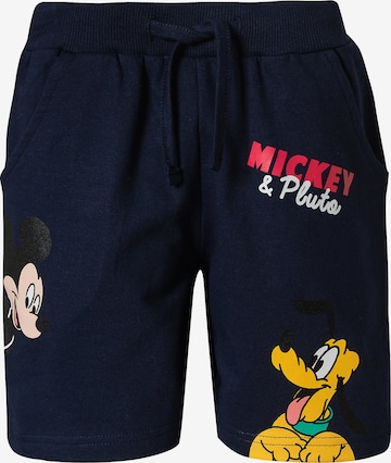Disney Mickey Mouse & friends Shorts in Blau: front