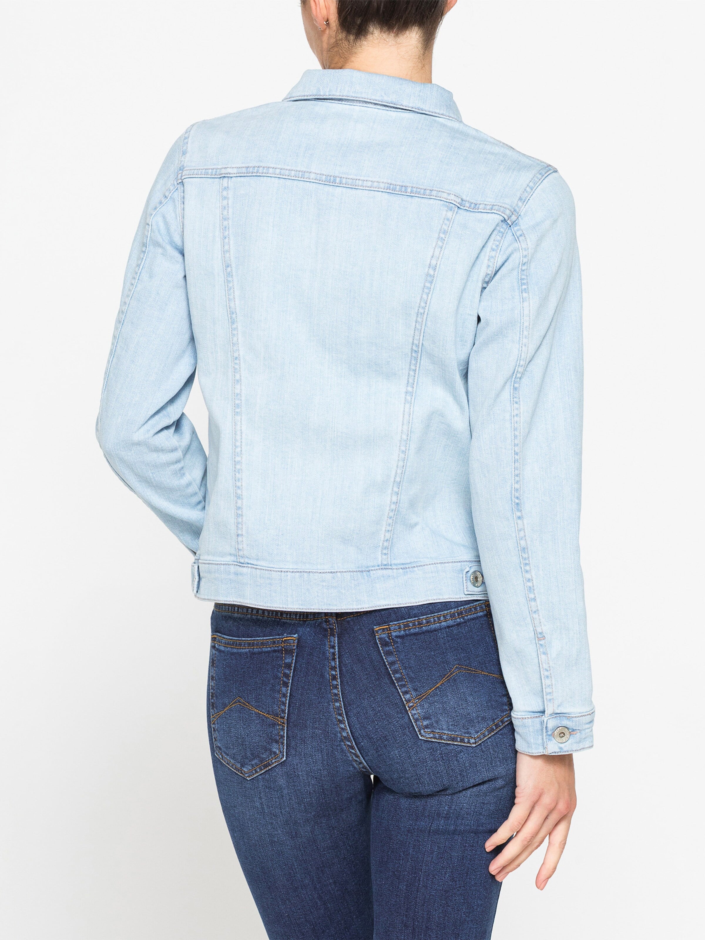 Carrera Jeans Übergangsjacke 'Original Denim'‌‌‌ in Blau