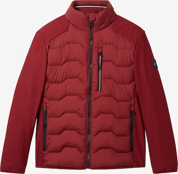 Veste mi-saison TOM TAILOR en rouge : devant