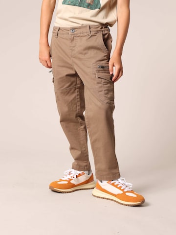 Deeluxe Regular Hose 'DANASON' in Braun: Vorderseite