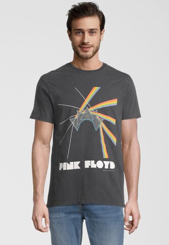 Recovered Shirt 'Pink Floyd Prisms' in Black: front