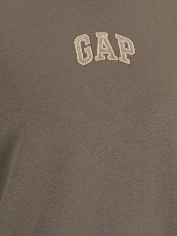 Gap Tall Sweatshirt 'FRANCHISE' in Braun