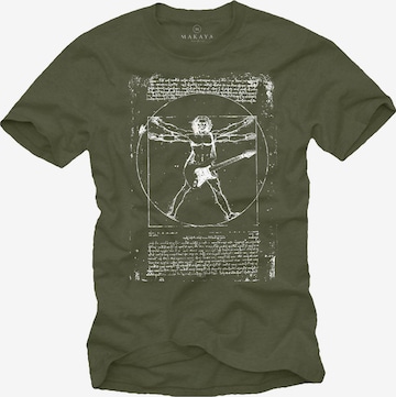 MAKAYA Shirt in Grün: Vorderseite