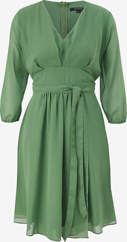 Robe COMMA en vert : devant