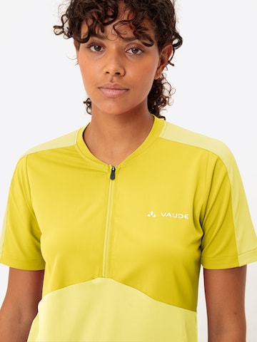 VAUDE Functioneel shirt 'W Altissimo ST II' in Geel