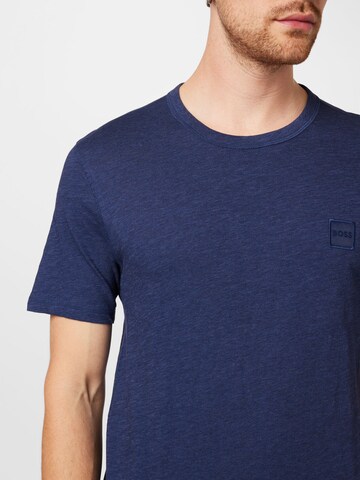 BOSS Orange T-Shirt 'Tegood' in Blau