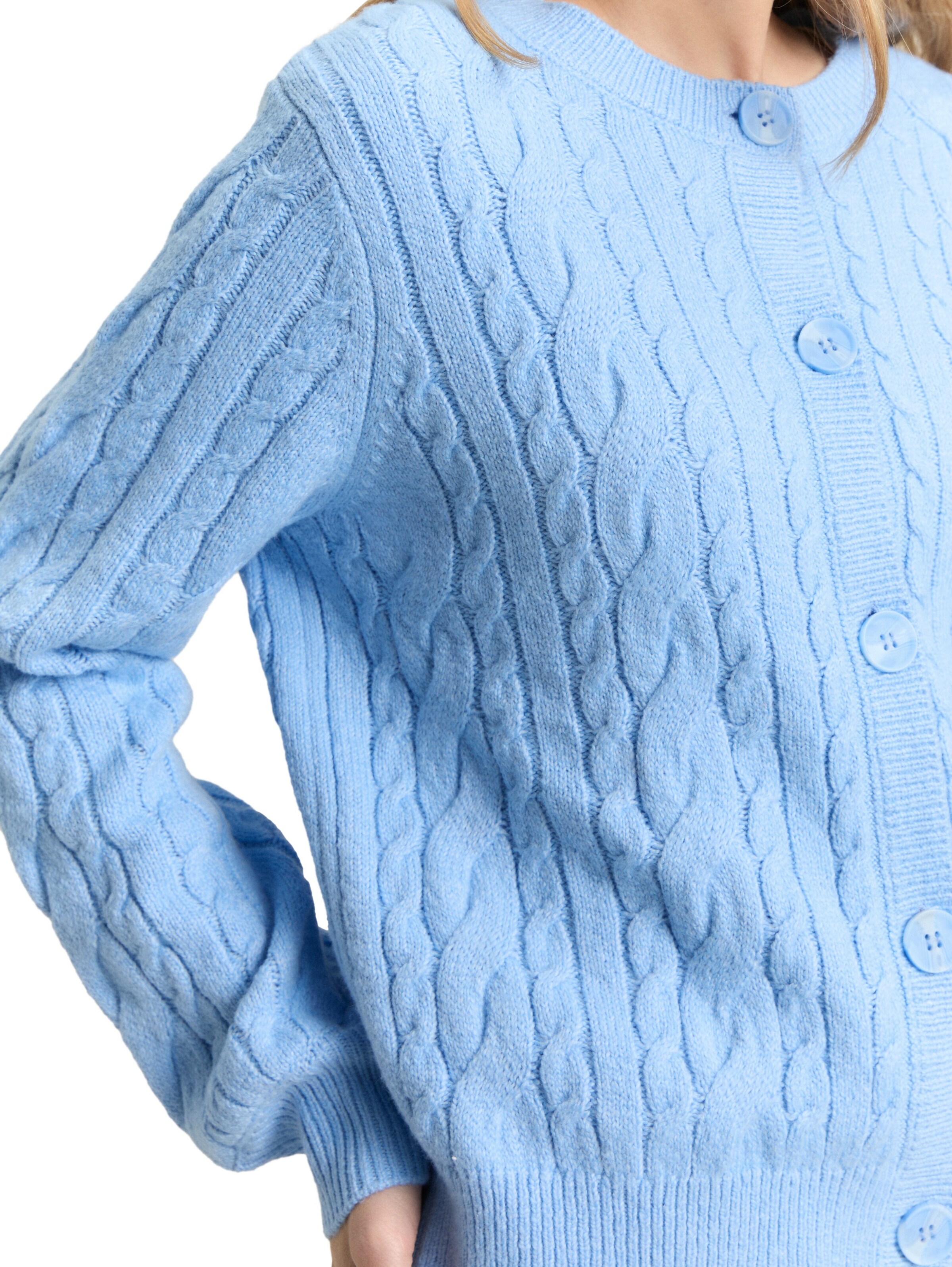 TOM TAILOR Kardigan w kolorze niebieski