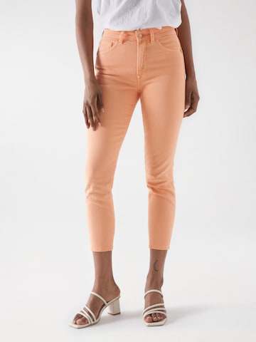 Skinny Jean Salsa Jeans en orange : devant