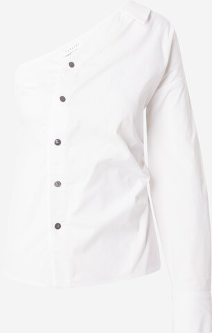 TOPSHOP Blouse in White: front