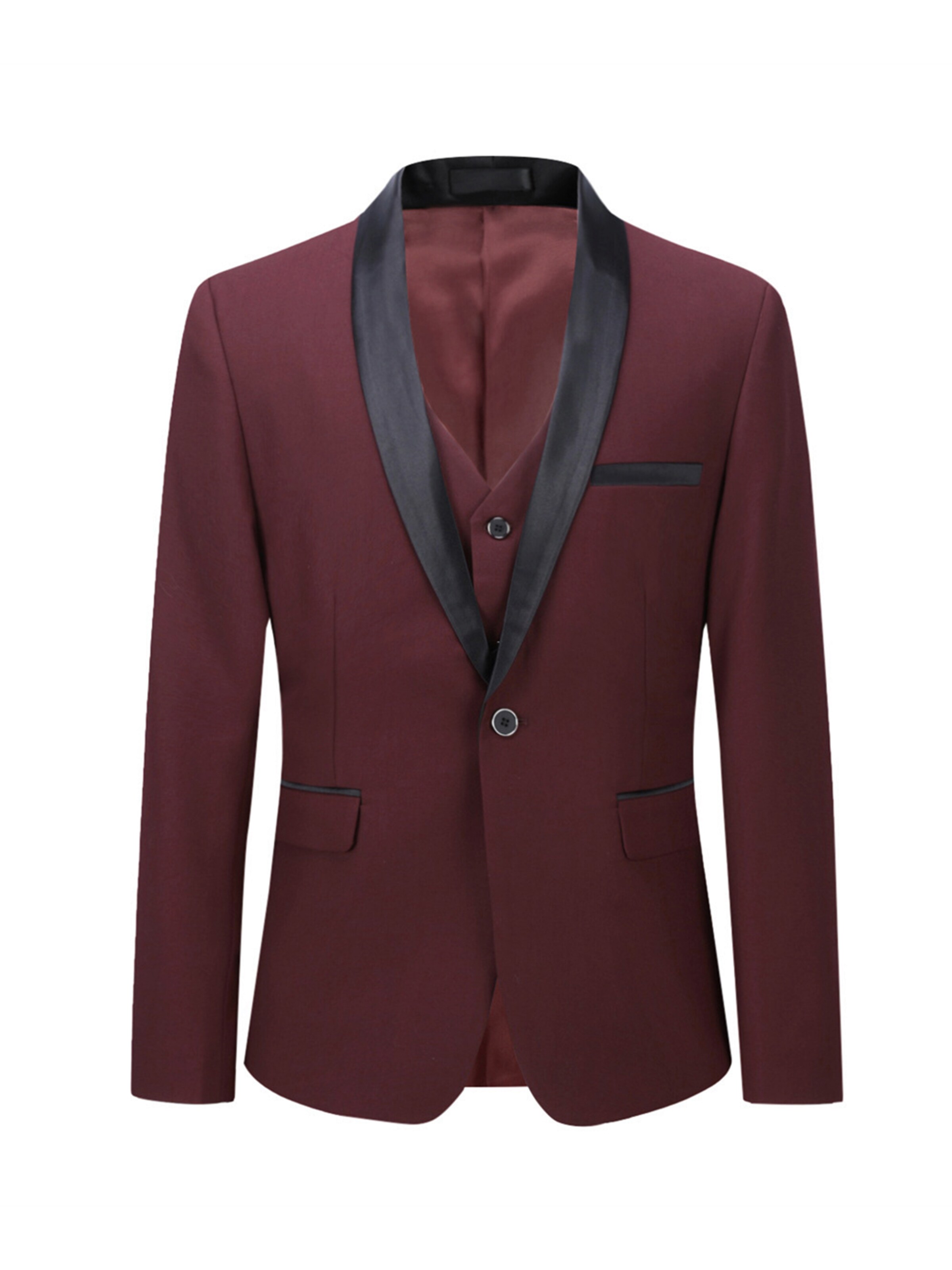 Youthup Slim fit Suit in Red