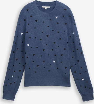TOM TAILOR DENIMPulover - plava boja: prednji dio