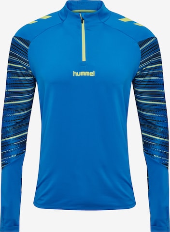 Sweat de sport Hummel en bleu : devant