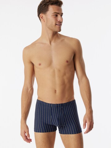 SCHIESSER - Calzoncillo boxer ' 95/5 Essentials ' en azul