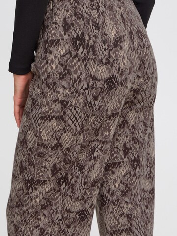 Wide leg Pantaloni 'KATE' di ICHI in marrone
