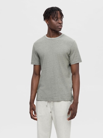 SELECTED HOMME Shirt 'Aspen' in Groen: voorkant
